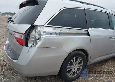 2012 Honda Odyssey Ex-L from USA, damaged, VIN 5FNRL5H69CB095894